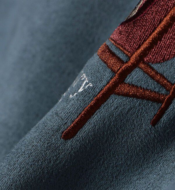 SHIPS Colors 「SHIPS Colors:フェイクスエード (ポリエステル) エンブロイダリー スウェット」|スウェット・ジャージ|