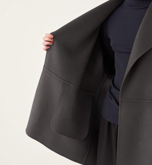 DES PRES「【一部WEB限定】ダブルフェイスメルトンビーバー ショートコート」|その他|