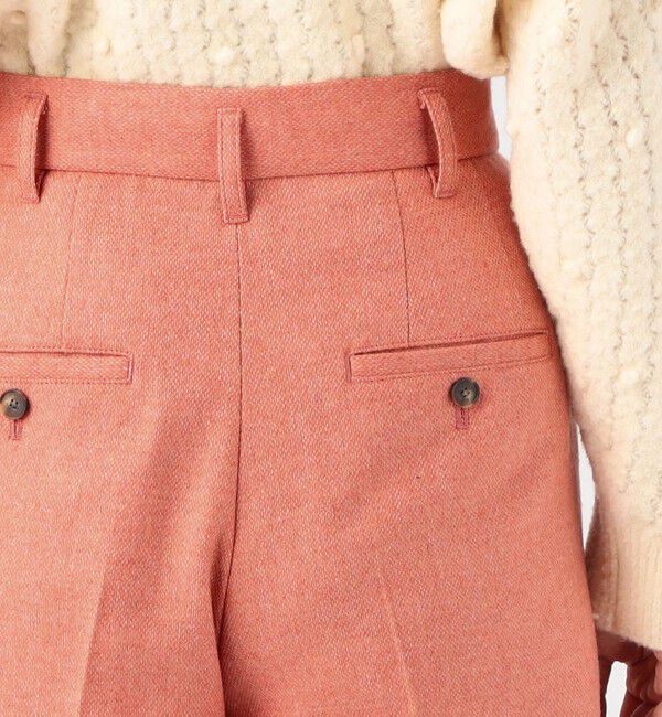 Ballsey「メランジカルゼ タックワイドパンツ」|その他|