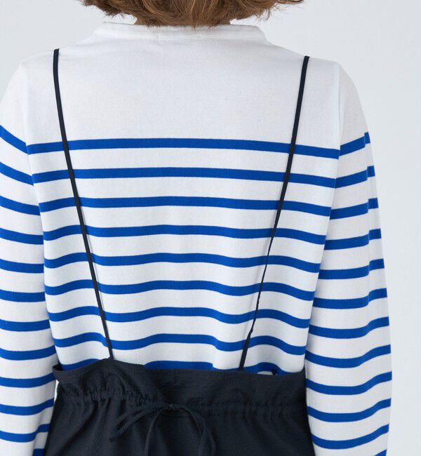 MACPHEE「ポリエステルサッカー サロペット」|オールインワン|