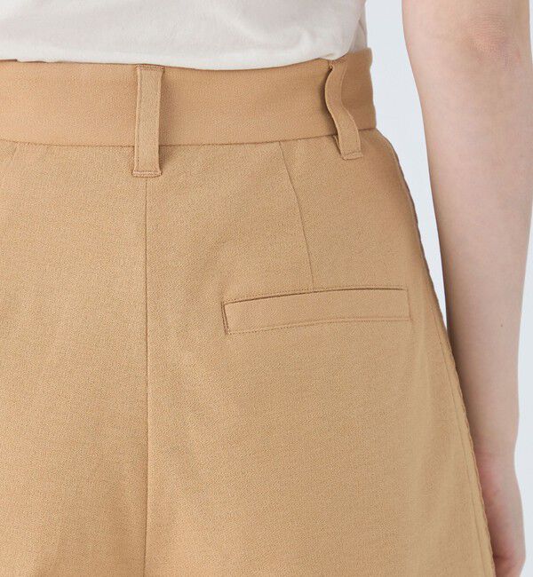 MACPHEE「コットンジョーゼット ハーフパンツ」|その他|