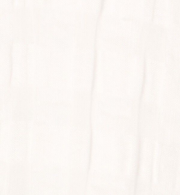 GALERIE VIE「 シアーチェック ワイドシャツ」|シャツ・ブラウス|