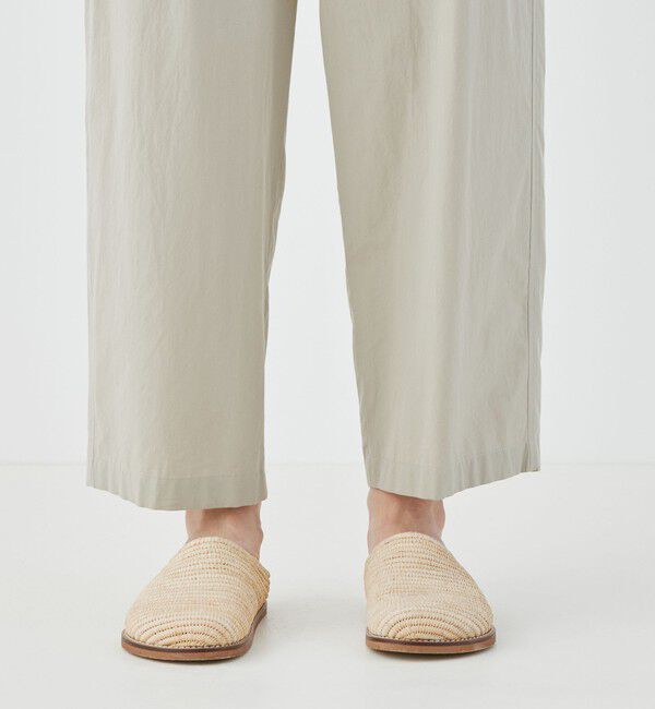 GALERIE VIE「コットンツイル イージーチノパンツ」|チノ|