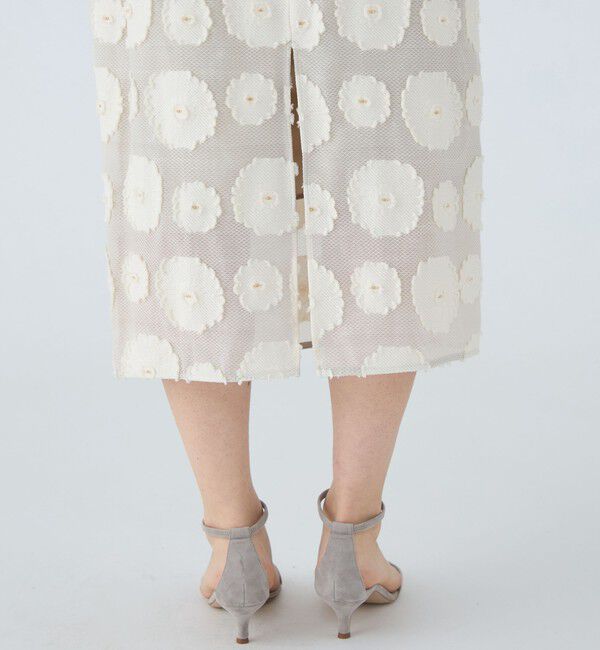 Ballsey「シアーウェーブジャカード コクーンスカート」|スカート|