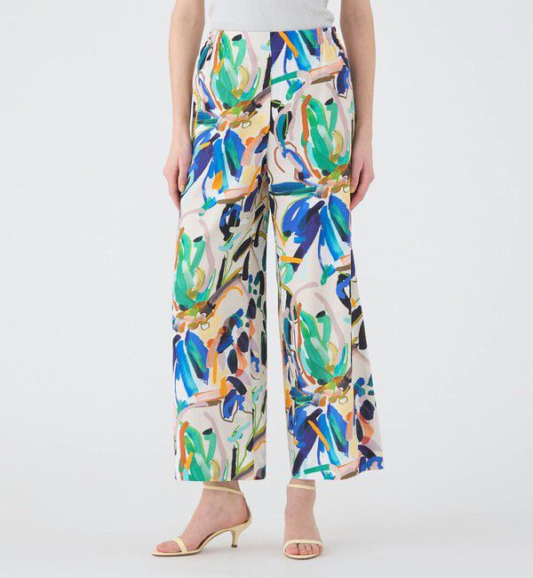 Ballsey「クルールフラワープリント ワイドパンツ」|その他|