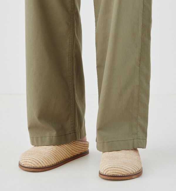 GALERIE VIE「ノンマーセライズドコットン 5ポケットパンツ」|チノ|