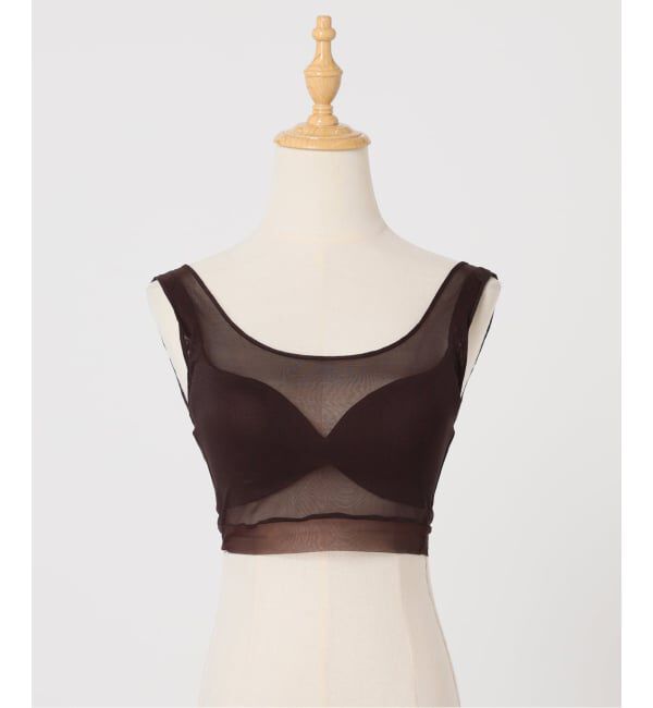 Plage「《追加予約》NICENICE MOMENT / ナイスナイスモーメント MESH BRA タンク」|インナー|