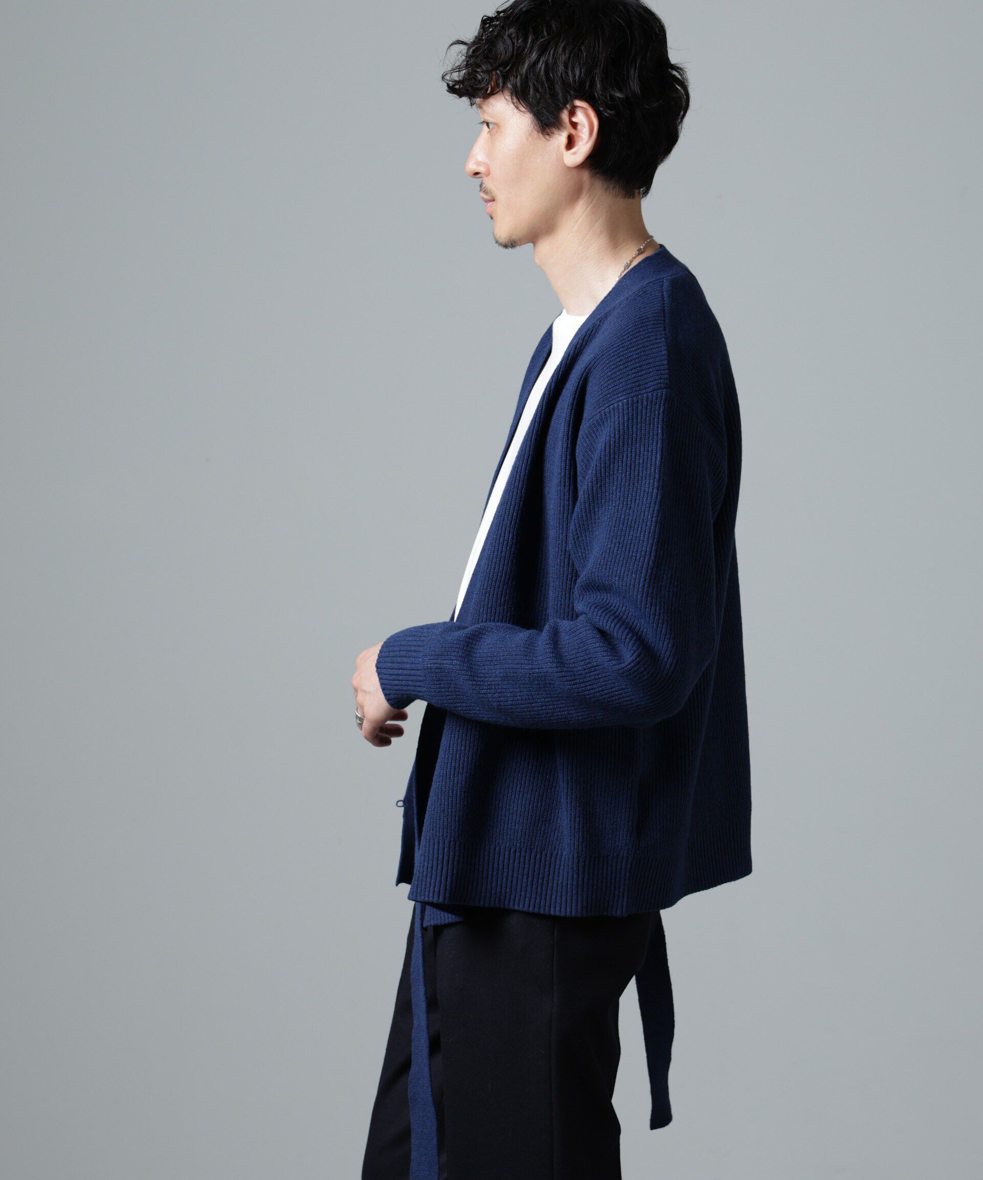 nano･universe「畔編みタイカーディガン」|ニット・セーター|