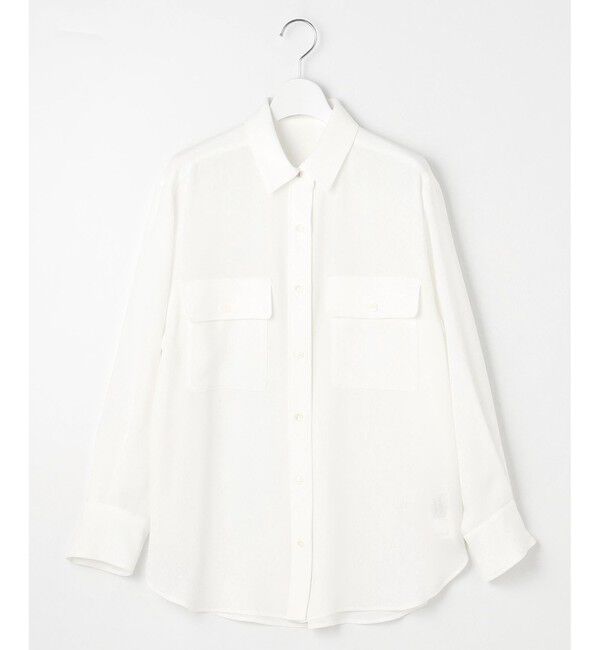 自由区「【洗える】ハイツイストシャツ ブラウス」|シャツ・ブラウス|