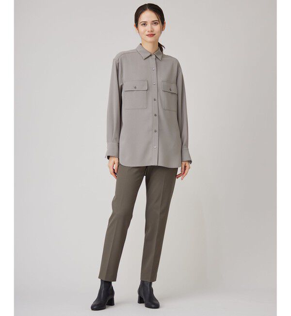 自由区「【洗える】ハイツイストシャツ ブラウス」|シャツ・ブラウス|