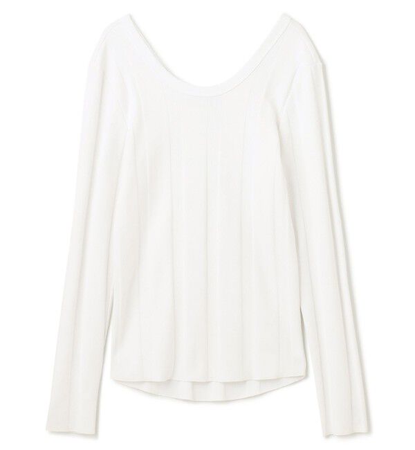 BEIGE,「CYRILLE / リブトップス」|Tシャツ・カットソー|