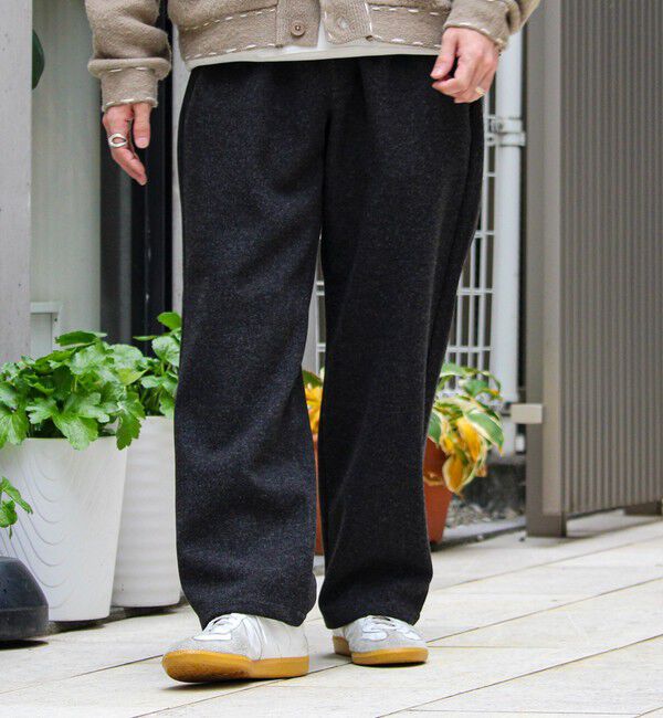 GLOSTER「【GOODNESS WEAR】リラックスメルトンパンツ」|チノ|