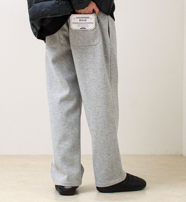 GLOSTER「【GOODNESS WEAR】リラックスメルトンパンツ」|チノ|