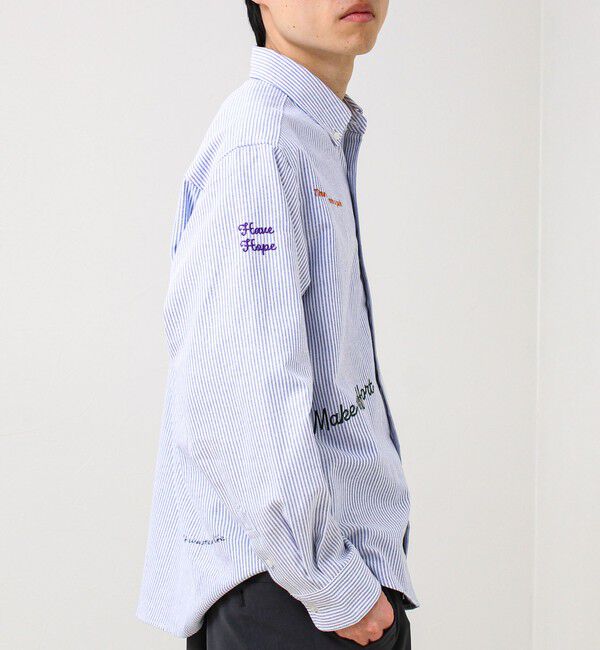 GLOSTER「【気分を上げるフレーズ】ポジティブメッセージシャツ パート2」|シャツ・ブラウス|