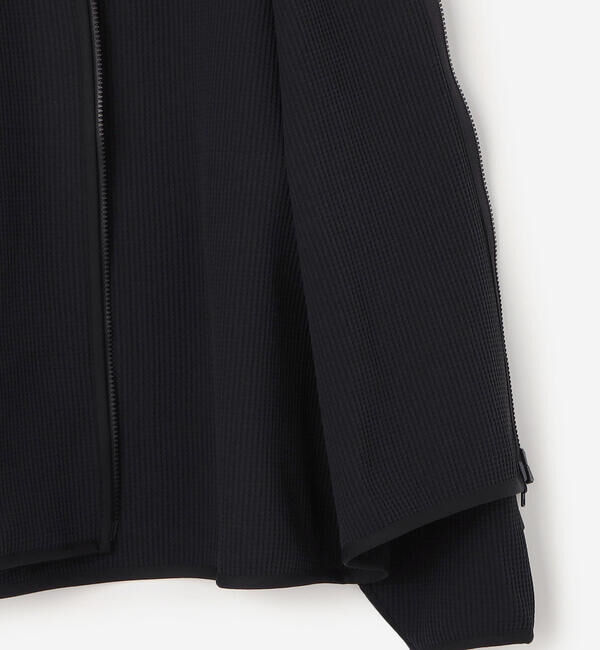  「Gymphlex | ワッフル Vネックジップカーディガン MEN」|カーディガン|