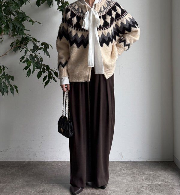  「【累計販売数3万枚突破/22色４サイズ展開！】タックワイドパンツ」|チノ|