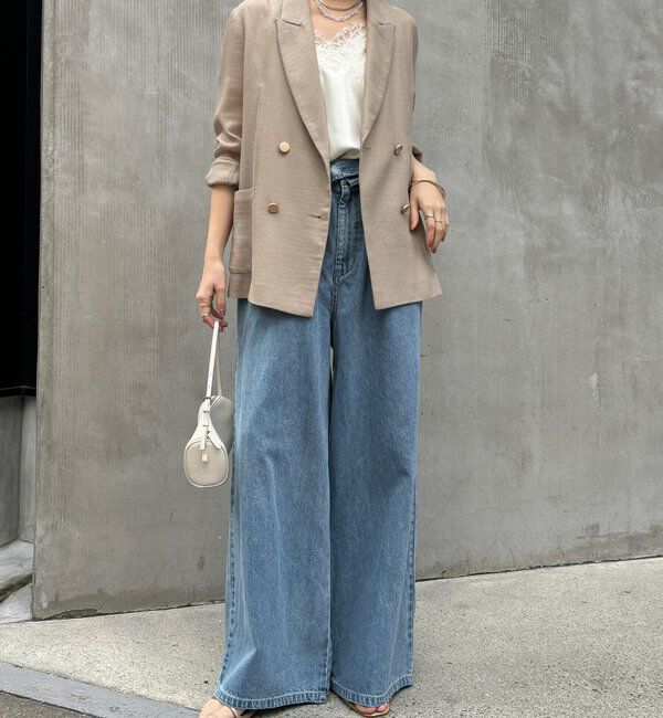  「メッシュダブルジャケット」|テーラードジャケット|