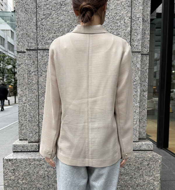  「メッシュダブルジャケット」|テーラードジャケット|