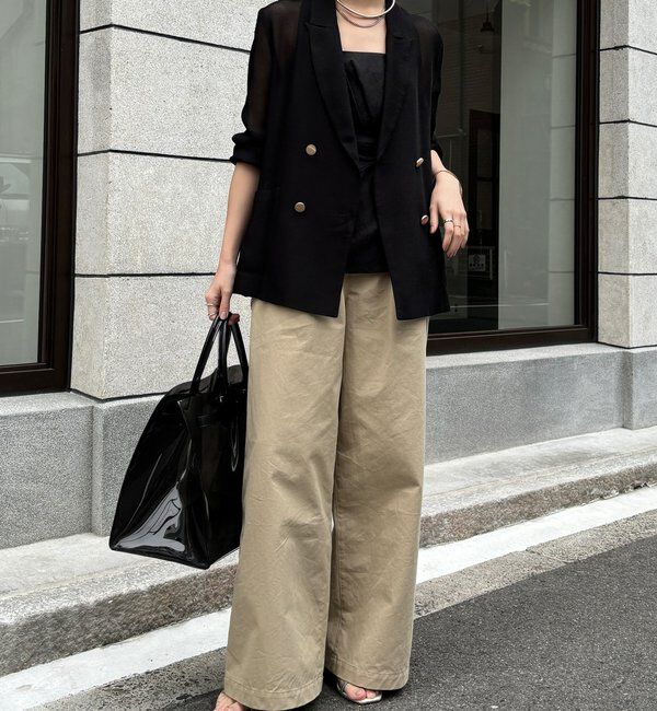  「メッシュダブルジャケット」|テーラードジャケット|