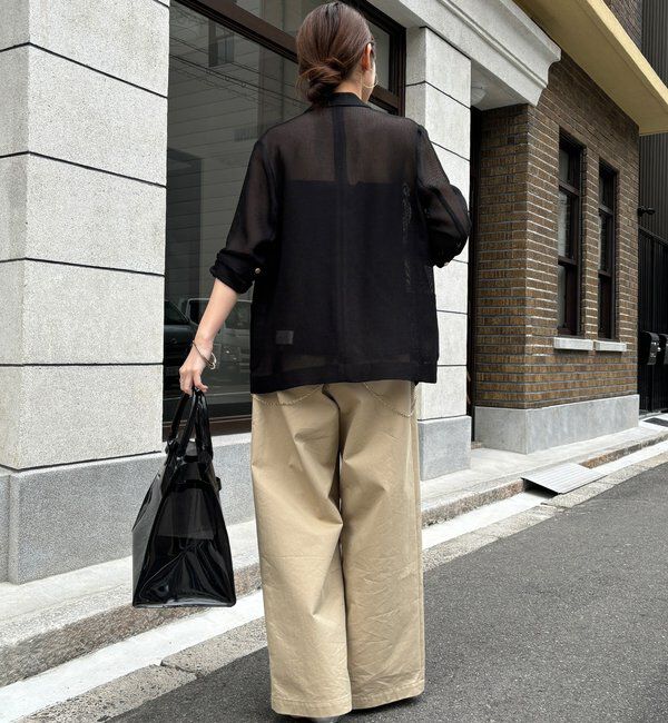  「メッシュダブルジャケット」|テーラードジャケット|
