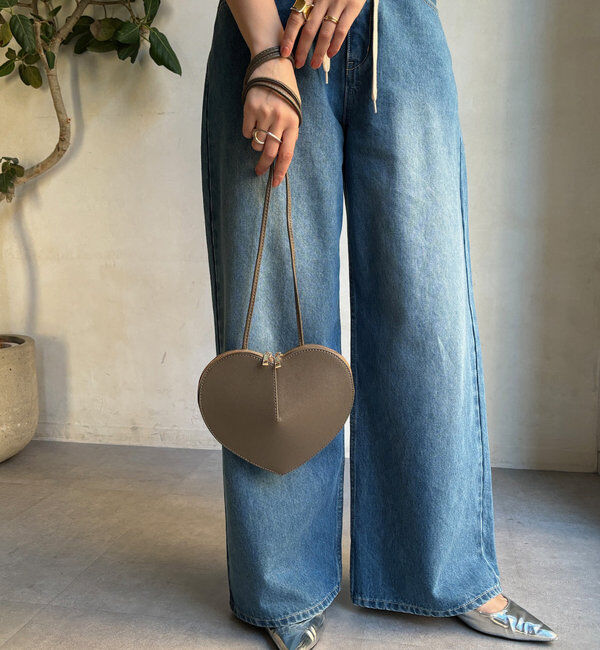  「【WEB限定】ハート型バッグ」|トートバッグ|