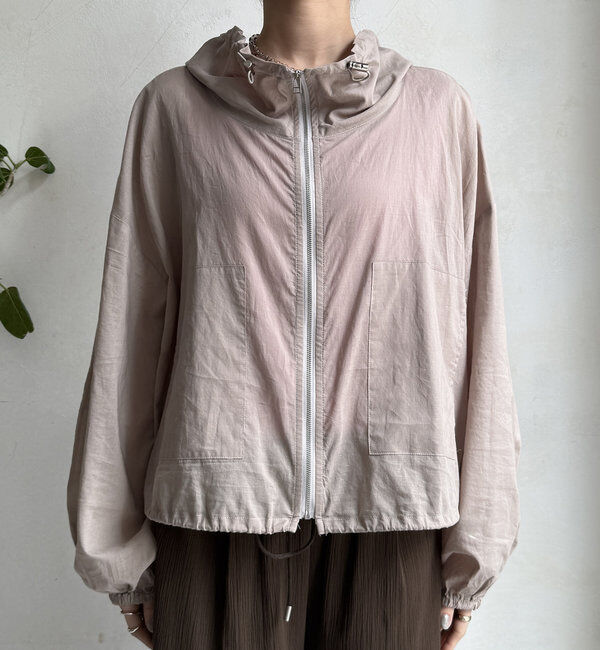  「【新色追加】綿ローンドロストブルゾン」|ブルゾン・スタジャン|