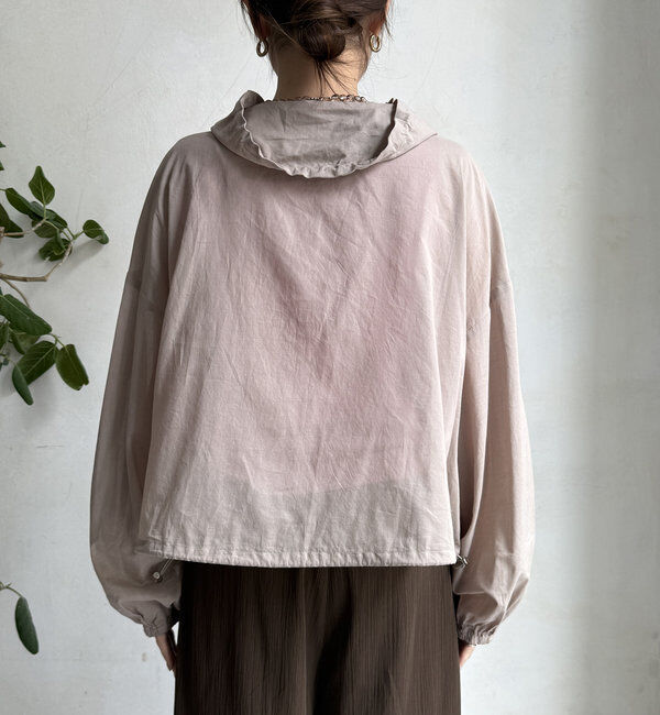  「【新色追加】綿ローンドロストブルゾン」|ブルゾン・スタジャン|