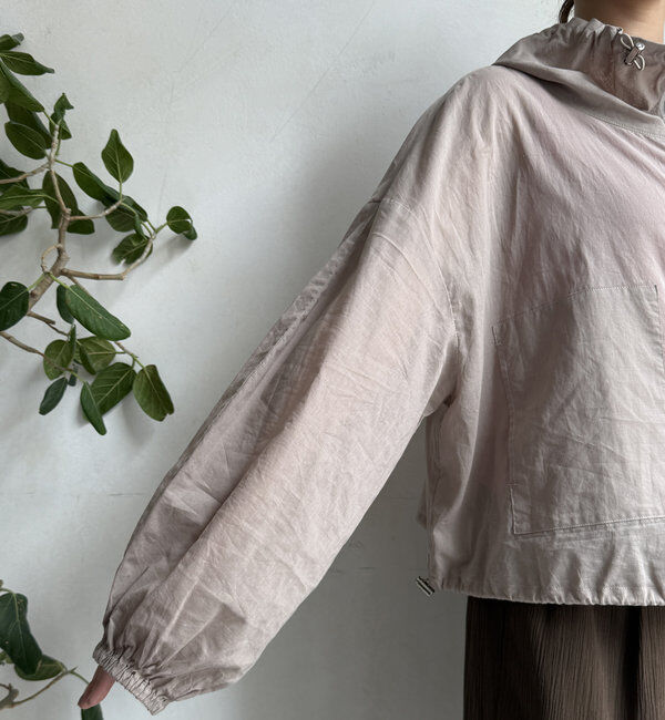  「【新色追加】綿ローンドロストブルゾン」|ブルゾン・スタジャン|