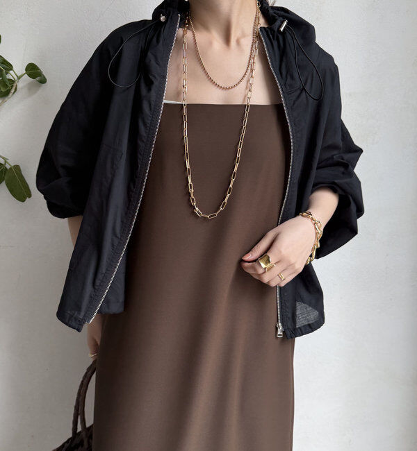  「【新色追加】綿ローンドロストブルゾン」|ブルゾン・スタジャン|