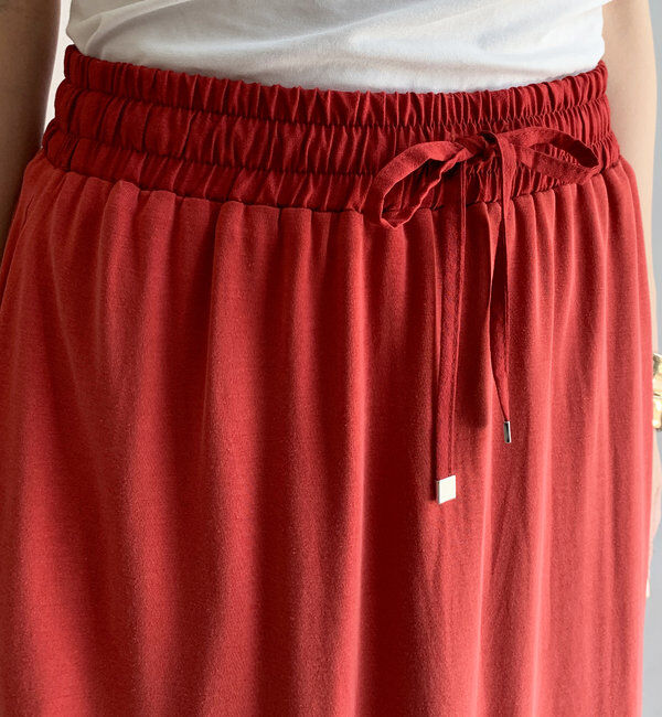  「【セットアップ可】ソフトロングスカート」|スカート|