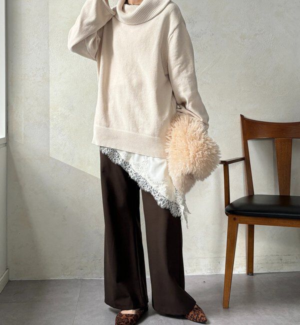  「モールタートルプルオーバー」|ニット・セーター|