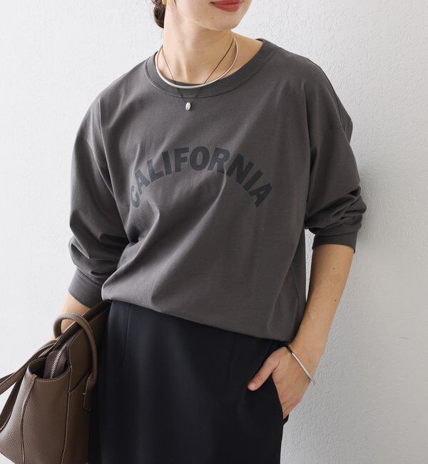  「【着るだけでサマになる】CALIFORNIAロンTee」|Tシャツ・カットソー|