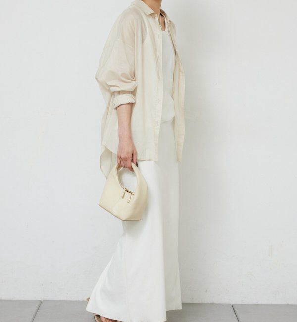  「【2WAY】カシュクールローンシャツ」|シャツ・ブラウス|