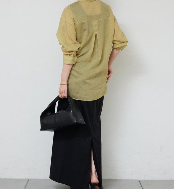  「【2WAY】カシュクールローンシャツ」|シャツ・ブラウス|