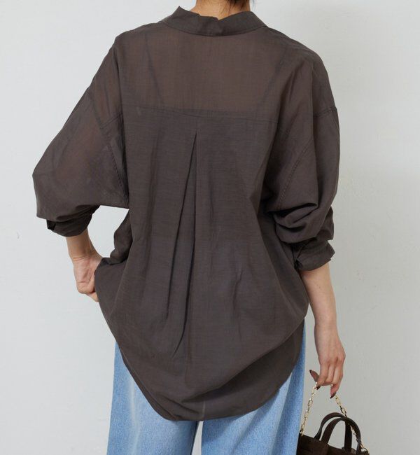  「【2WAY】カシュクールローンシャツ」|シャツ・ブラウス|