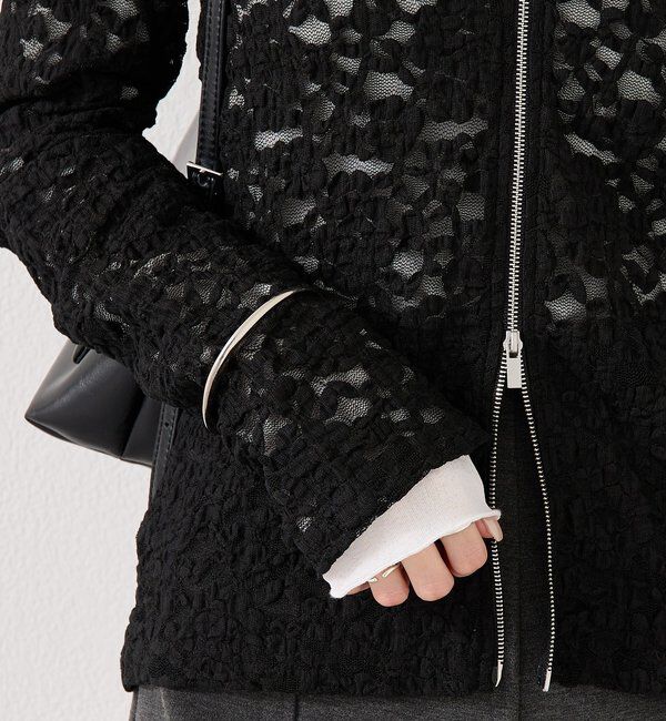  「レースフーディーパーカー」|パーカー|