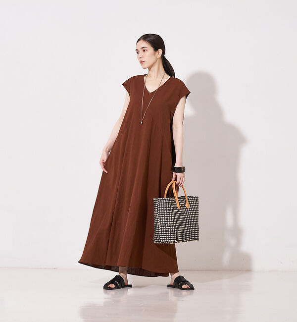 collex「【別注】クロス柄サイザルバスケット」|かごバッグ|