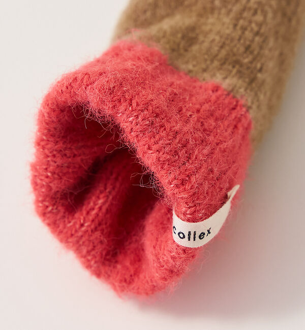 collex「【ユニセックス】バイカラーリバーシブル ルームソックス」|ソックス|