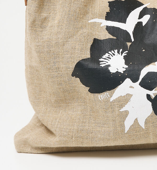 collex「ボタニカルプリントリネントートバッグ」|ショルダー・メッセンジャー|