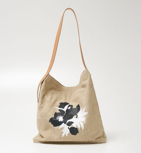 collex「ボタニカルプリントリネントートバッグ」|ショルダー・メッセンジャー|
