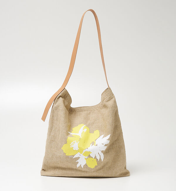 collex「ボタニカルプリントリネントートバッグ」|ショルダー・メッセンジャー|