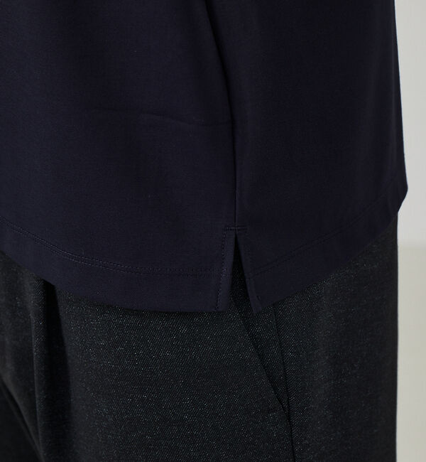 ABAHOUSE「【FLEX COOL】接触冷感 アイスピケ ストレッチ ポロシャツ」|ポロシャツ|