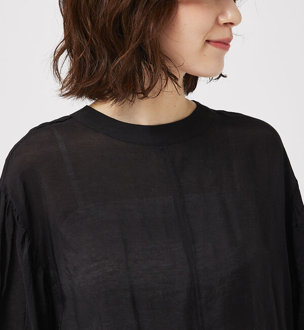 abahouse mavie「キャンディスリーブ2WAYシアーブラウス」|シャツ・ブラウス|