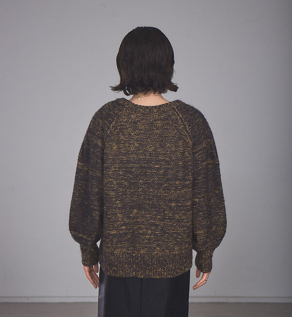 NOMINE「【展開店舗限定】ミックスヤーンボリュームスリーブニット」|ニット・セーター|