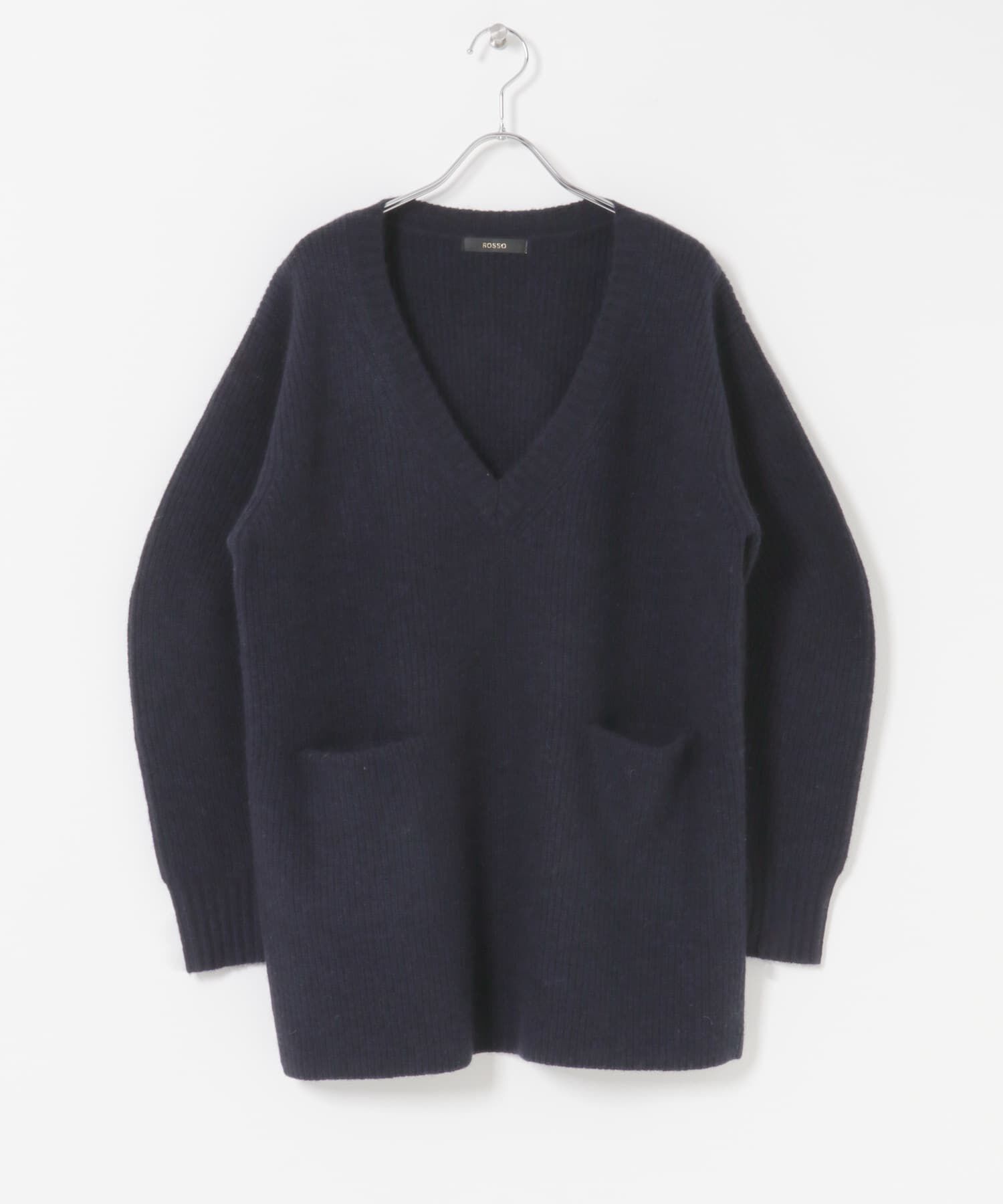 URBAN RESEARCH ROSSO「アルパカ混カーブスリーブVネックプルオーバー」|ニット・セーター|