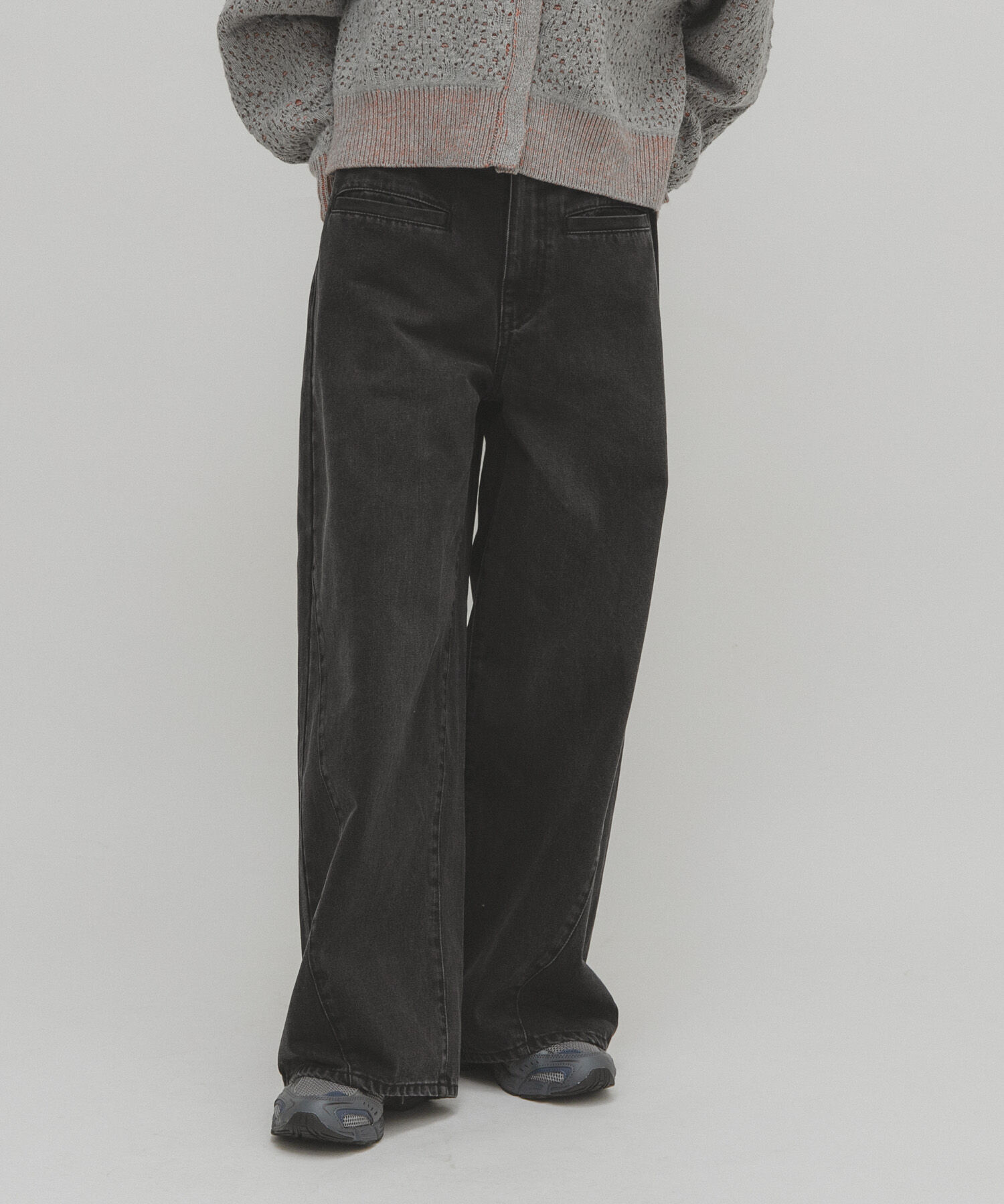  「WIDEレッグアジャストデニム」|デニム|