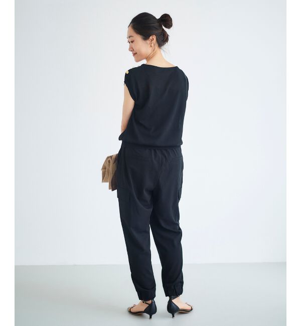 le.coeur blanc「ショルダーボタンフレンチニット」|ニット・セーター|