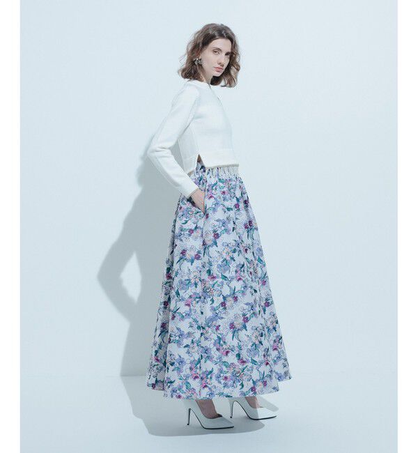 LOULOU WILLOUGHBY「【LOULOU WILLOUGHBY】フェイクパールフリンジフェザープルオーバー」|ニット・セーター|