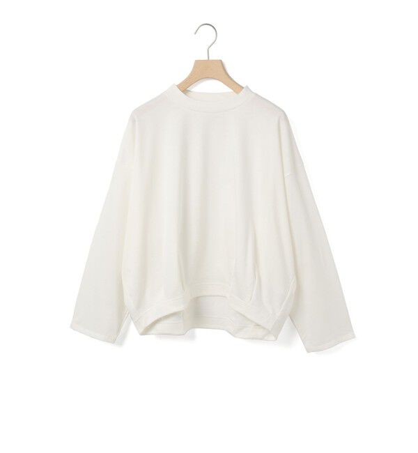 MidiUmi「MidiUmi ワイドボトルネックプルオーバー」|Tシャツ・カットソー|オフホワイト