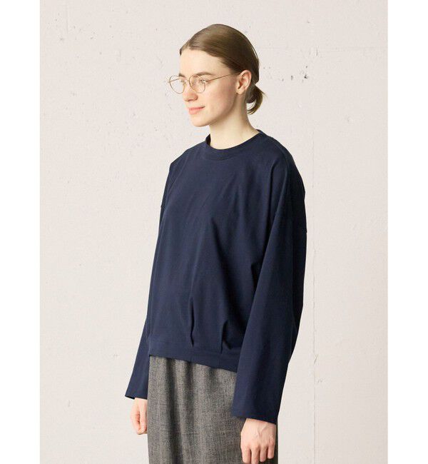 MidiUmi「MidiUmi ワイドボトルネックプルオーバー」|Tシャツ・カットソー|